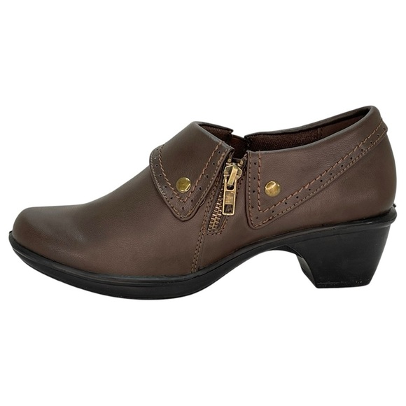 Easy Street Darcy Brown Faux Leather Womens Shooties Size 6.5M - Picture 3 of 12